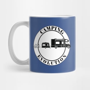 Evolution of Camping Class C Mug